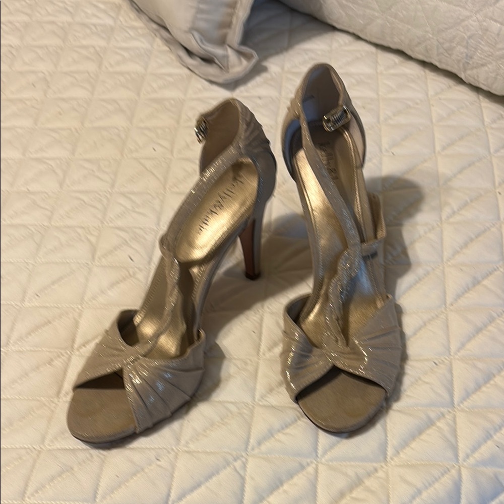 Elegant Beige High Heels